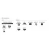 پورت های تلویزیون Philips 50PUS7855