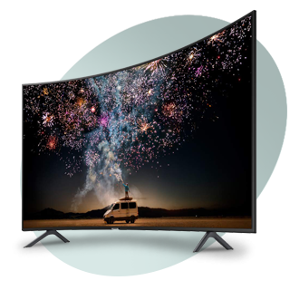 تلویزیون منحنی 4K