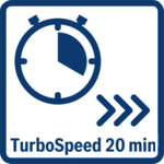 شستشوی سریع با TurboSpeed 20 min