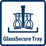 پایه GlassSecure Tray در ظرف شویی بوش SMS88UI36E
