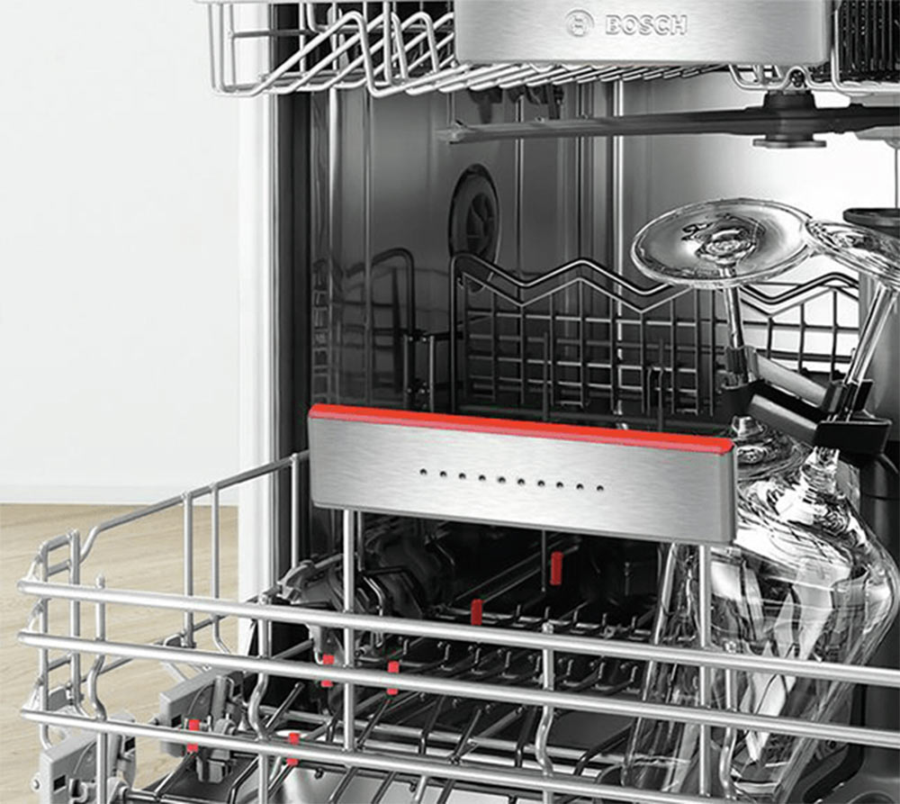تمیز کردن ظرفشویی استیل بوش SMS88UI36E با برنامه Machine care