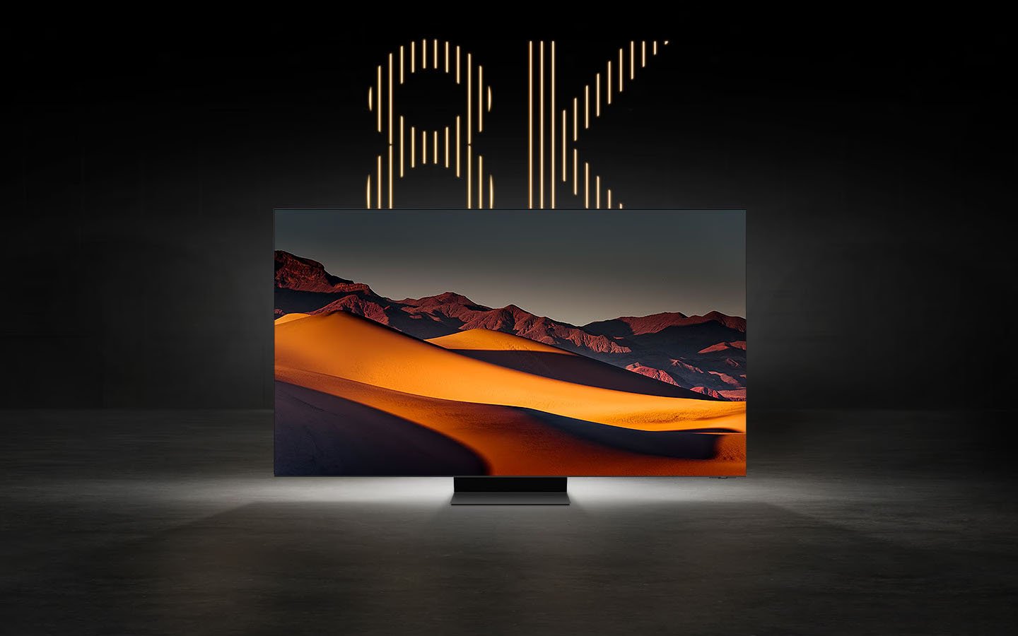 کیفیت تصویر 4K و 8K در تلویزیون بزرگتر از 75 اینچ