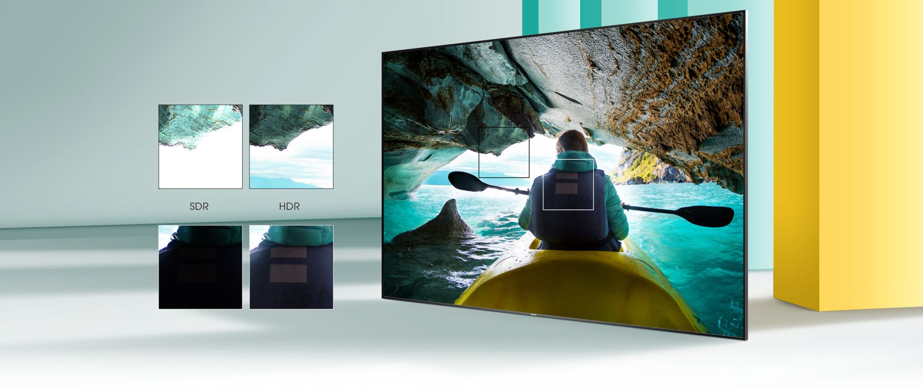 هایسنس 43A7100F با فناوری HDR