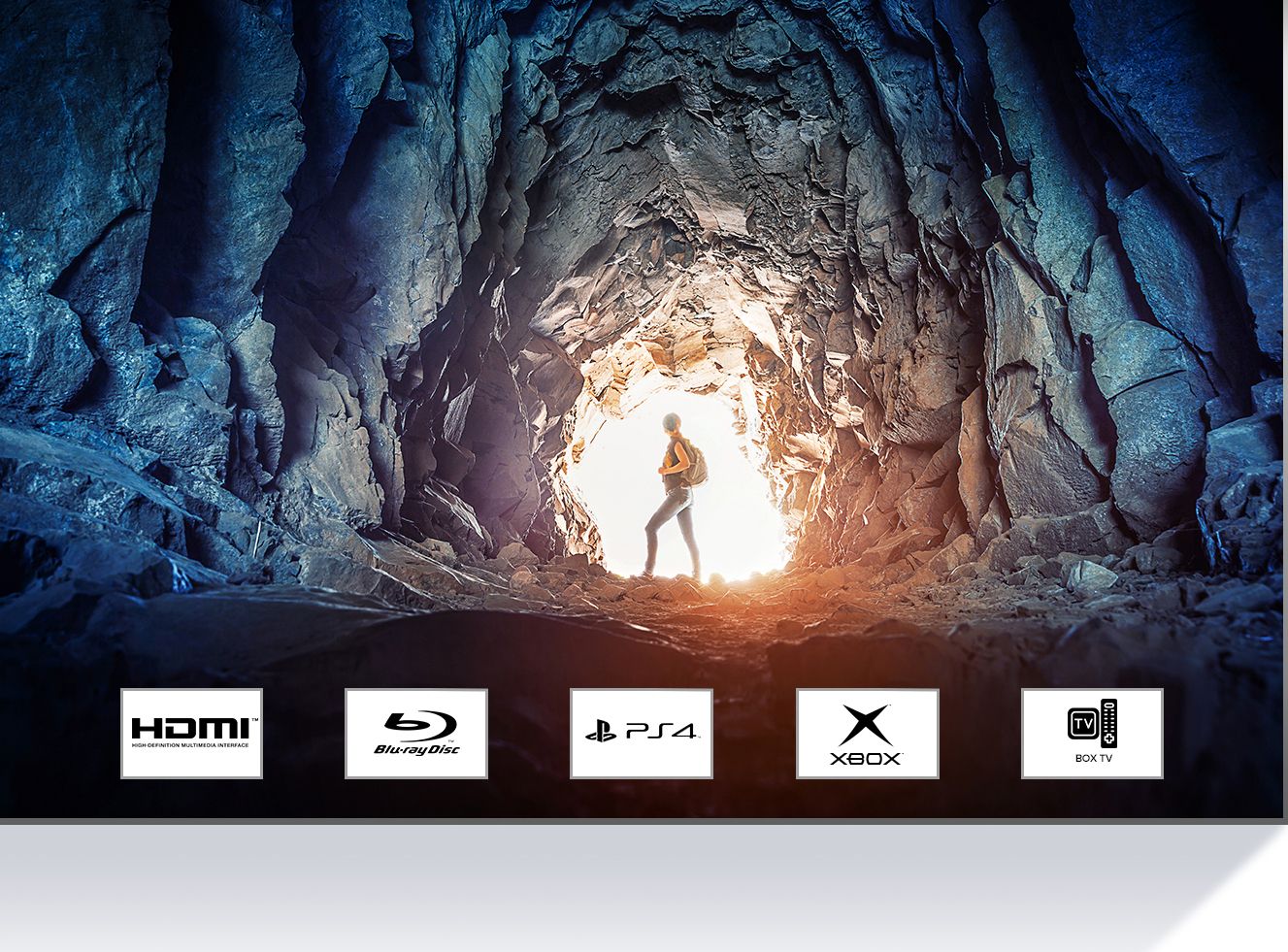 پورت HDMI نسخه 2.0 در تلویزیون 50B7300UW هایسنس
