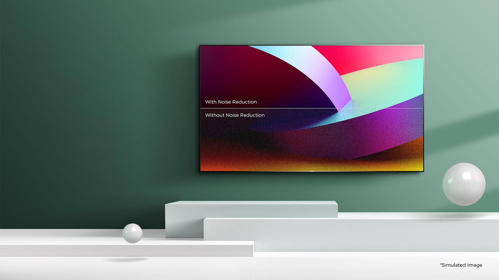تلویزیون 4K هایسنس B7500 با فناوری حذف نویز تصاویر