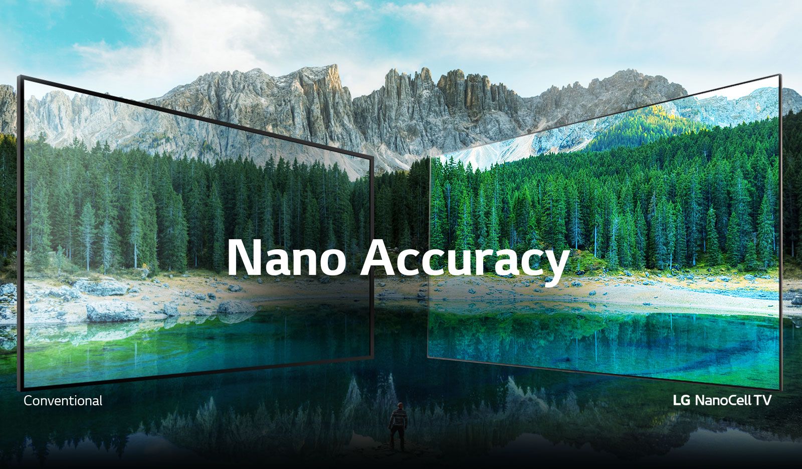 با استفاده از تکنولوژی Nano Cell دقت رنگ ها در تلویزیون ال جی SM8600 از تمام زوایا حفظ می شود