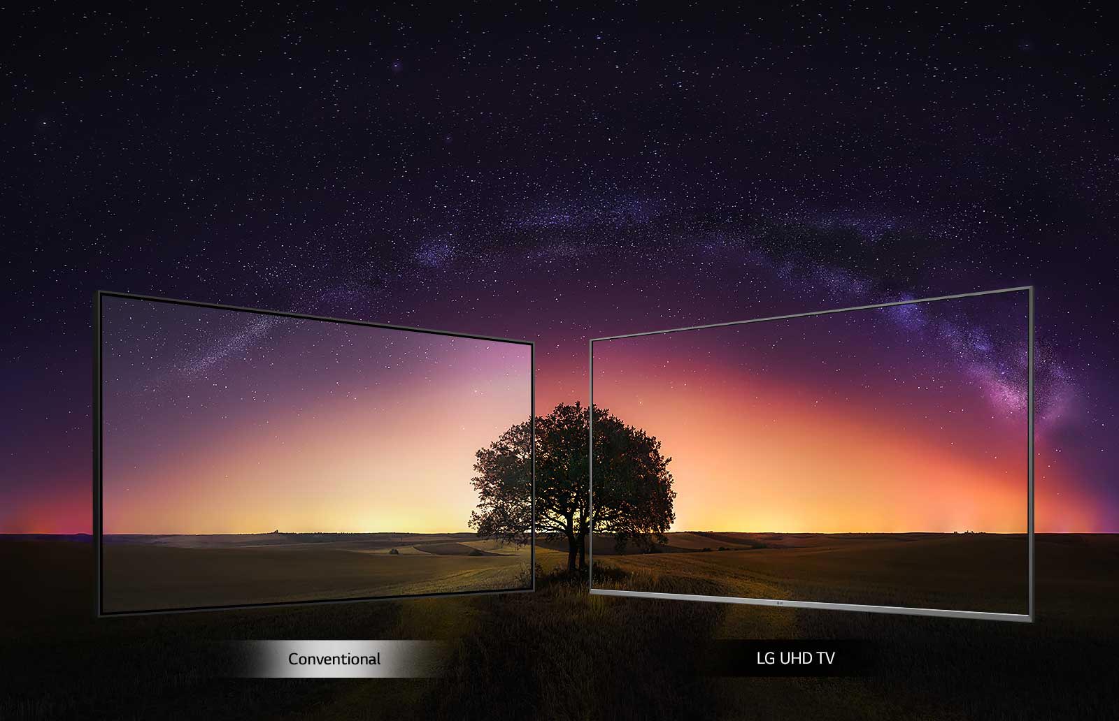 تلویزیون UM7600 دارای تکنولوژی Wide Viewing Angle است و زاویه دید گسترده ای دارد