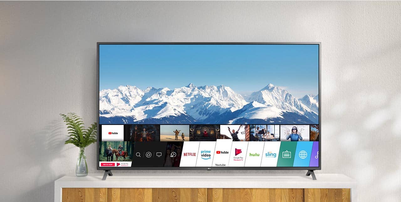 تلویزیون هوشمند ال جی 49UN711 با سیستم عامل WebOS