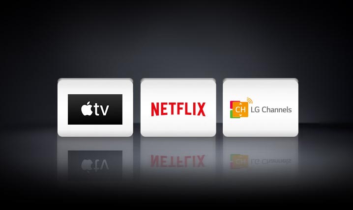 پشتیبانی از برنامه های Apple Tv و نتفلیکس در تلویزیون 65 اینچ UN8100