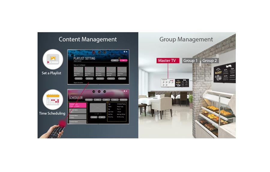 قابلیت Embedded Content Manager و Group Manager