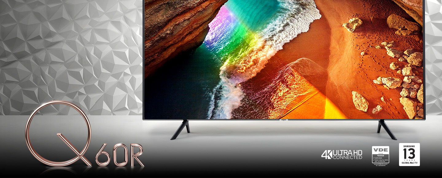 تلویزیون Q60R با یک بیلیون رنگ شما را غوطه ور می کند