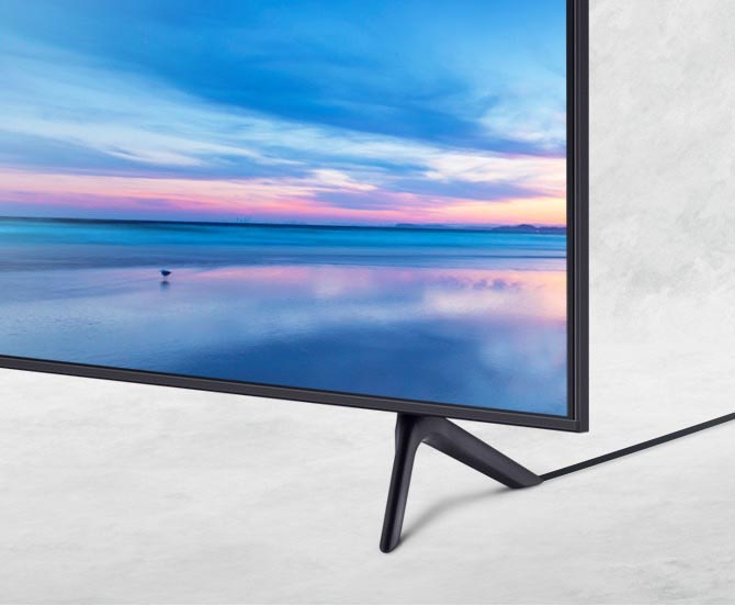 قابلیت مخفی کردن کابل ها در تلویزیون سامسونگ 65AU7500