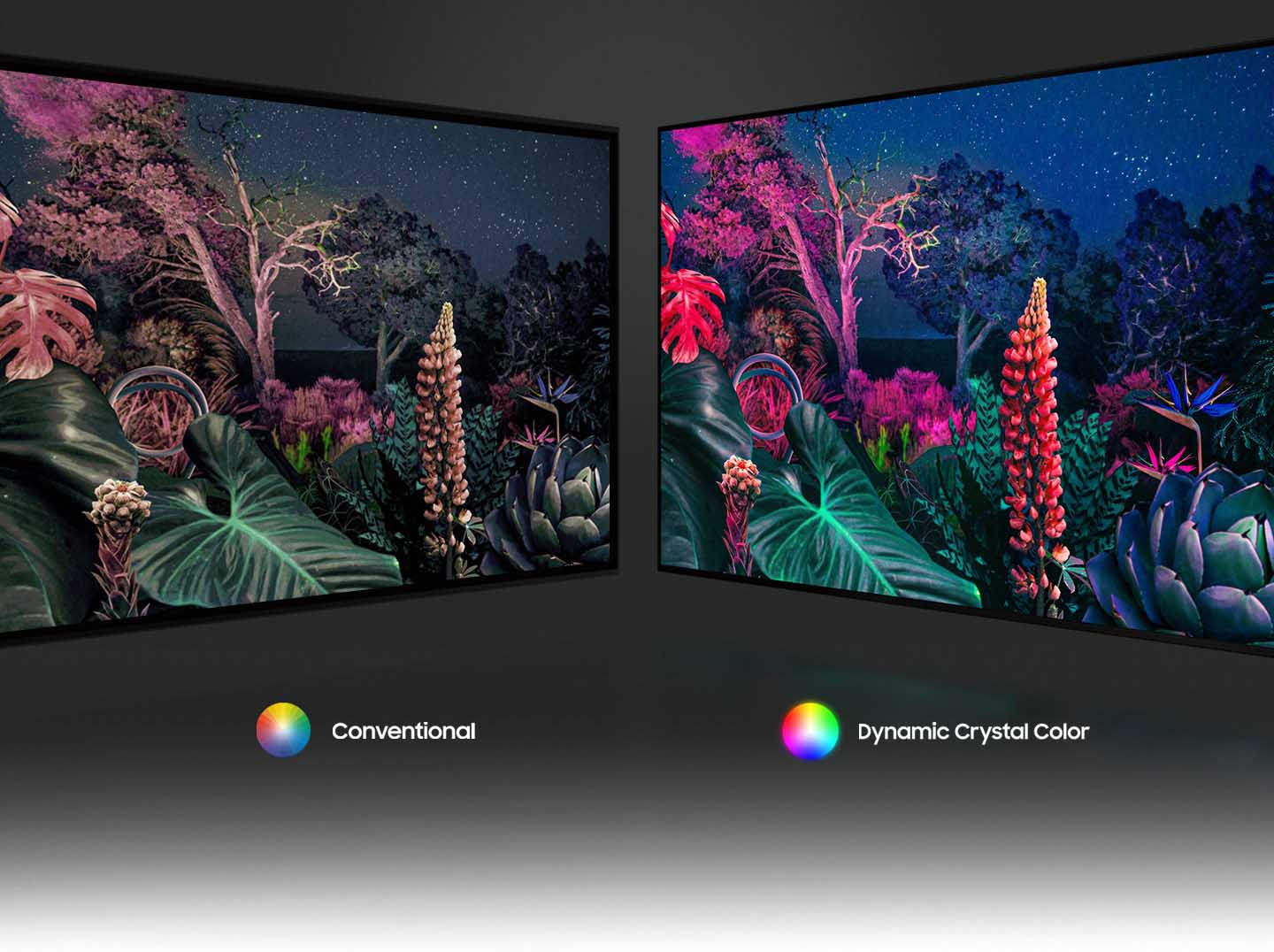 تلویزیون جدید سامسونگ AU8000 مجهز به تکنولوژی Dynamic Crystal Color