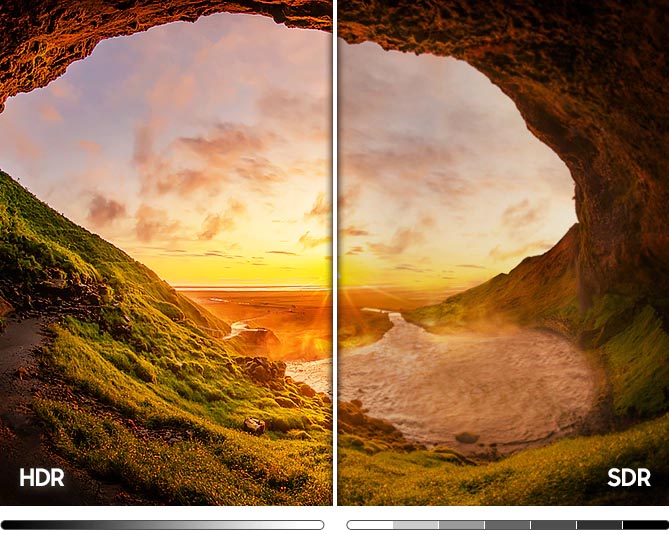 تلویزیون 4K سامسونگ AU8000 با قابلیت پخش محتوای HDR
