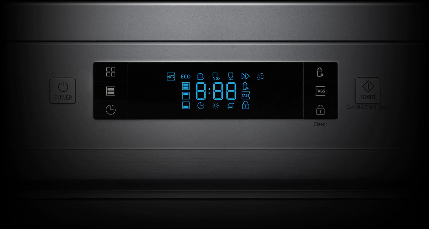 صفحه نمایش ماشین ظرفشویی سامسونگ DW60M5070
