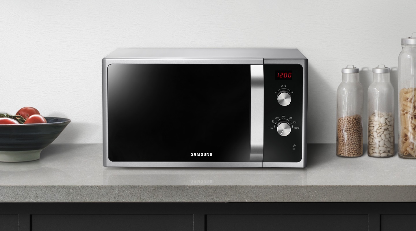 مایکروویو ساده سامسونگ مدل MS23F300EEW با کارایی آسان