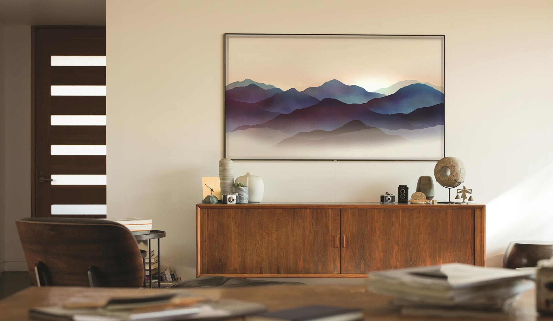 تلویزیون سامسونگ Q60T به همراه حالت Ambient