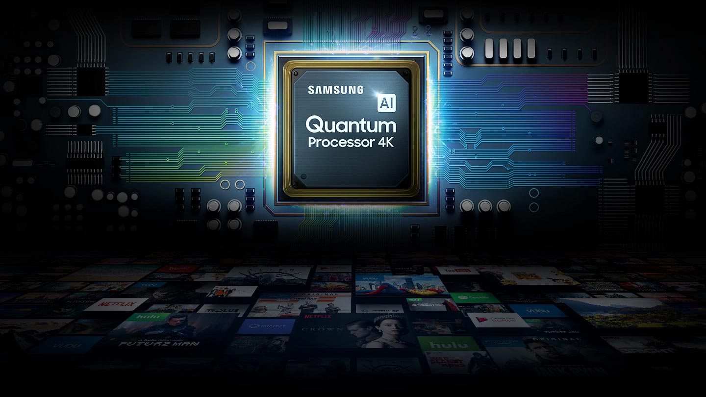 تلویزیون جدید سامسونگ Q95T مجهز به پردازنده قدرتمند Quantum processor 4K می باشد