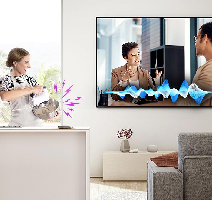 تکنولوژی Adaptive Sound Plus در تلویزیون سامسونگ Q95T