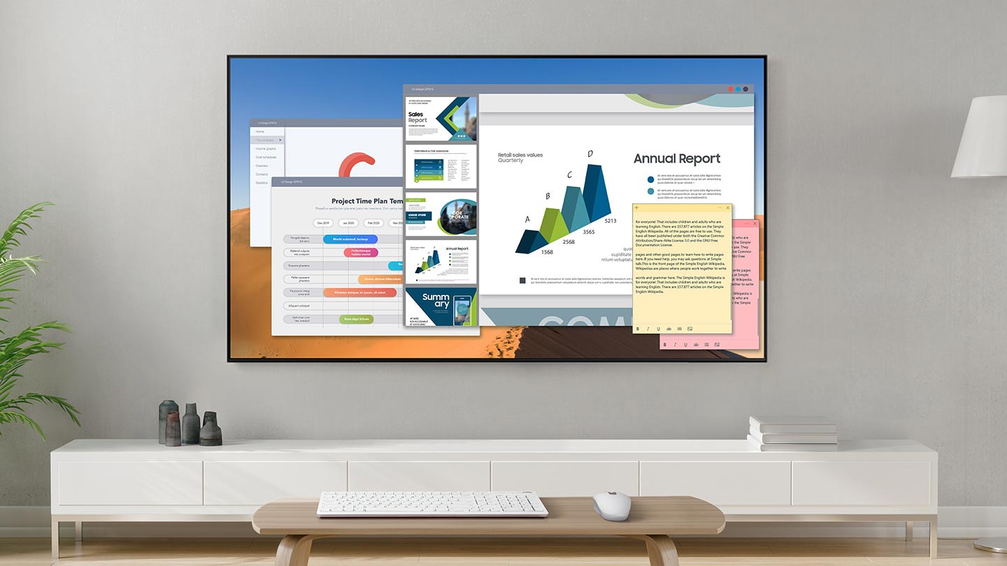 قابلیت Remote access در تلویزیون 2020 سامسونگ Q95T
