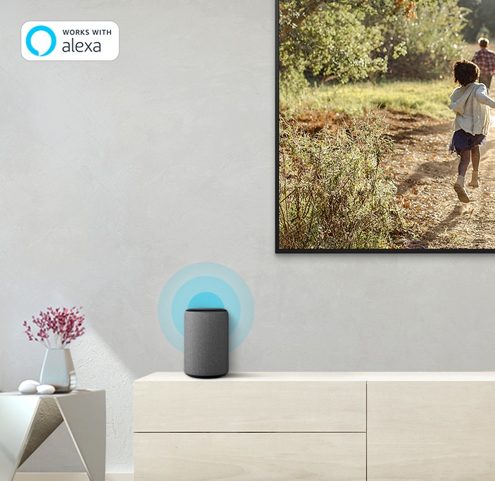 دستیار صوتی Amzaon Alexa در سامسونگ RU7100