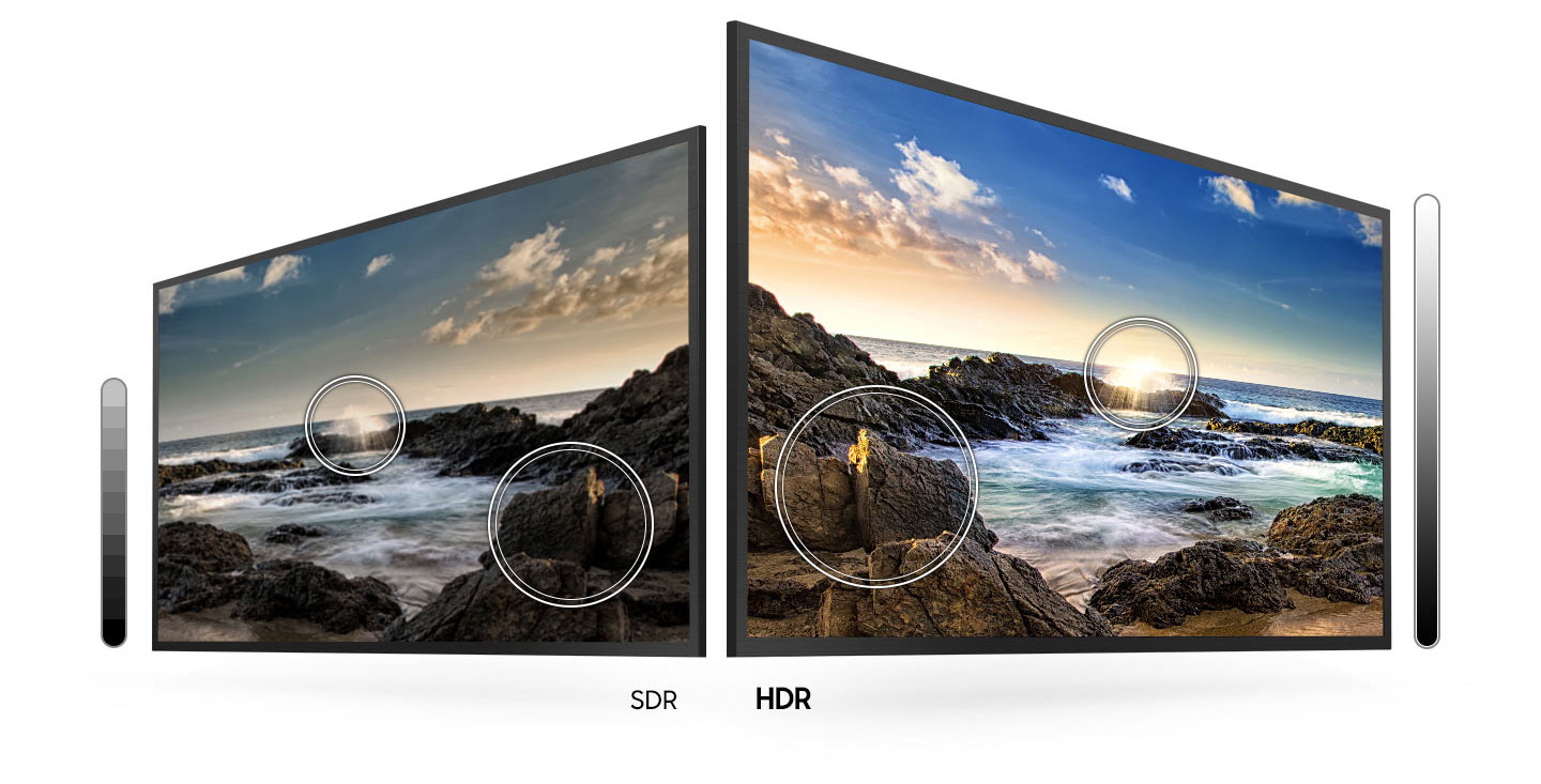 پخش تصاویر HDR در تلویزیون 58 اینچ سامسونگ TU7100