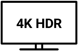 تلویزیون 4K HDR سامسونگ