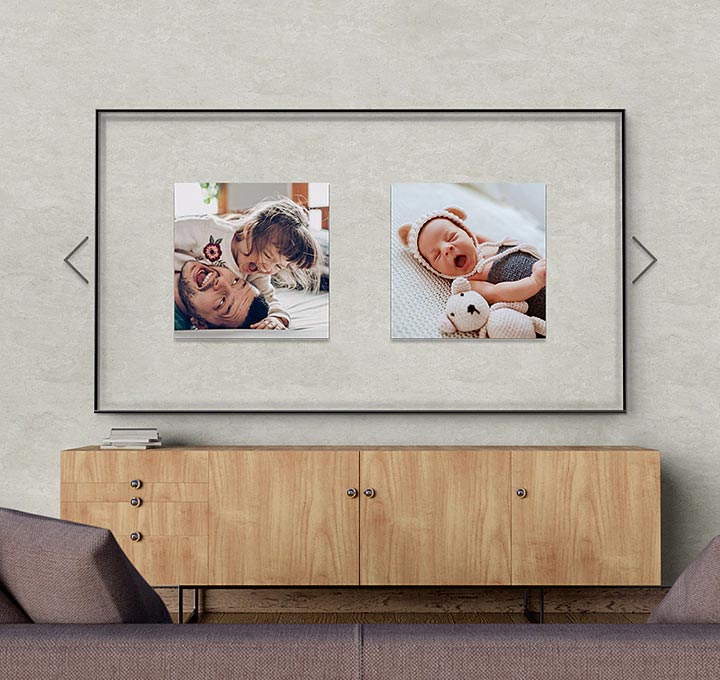 تلویزیون TU8500 دارای قابلیت Ambient Mode و Gallery است