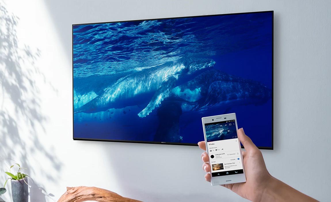 تلویزیون سونی X7500H دارای Chromecast داخلی است