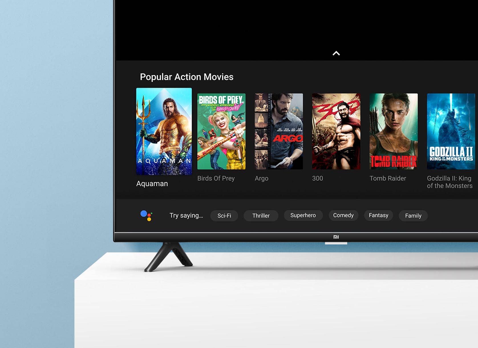 پشتیبانی از دستیار صوتی گوگل یا Google Assistant در تلویزیون مدل P1